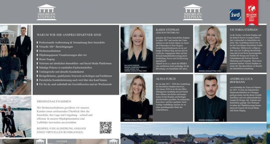 Immobilien Stephan Chiemgauerin, Neujahrsausgabe 2022